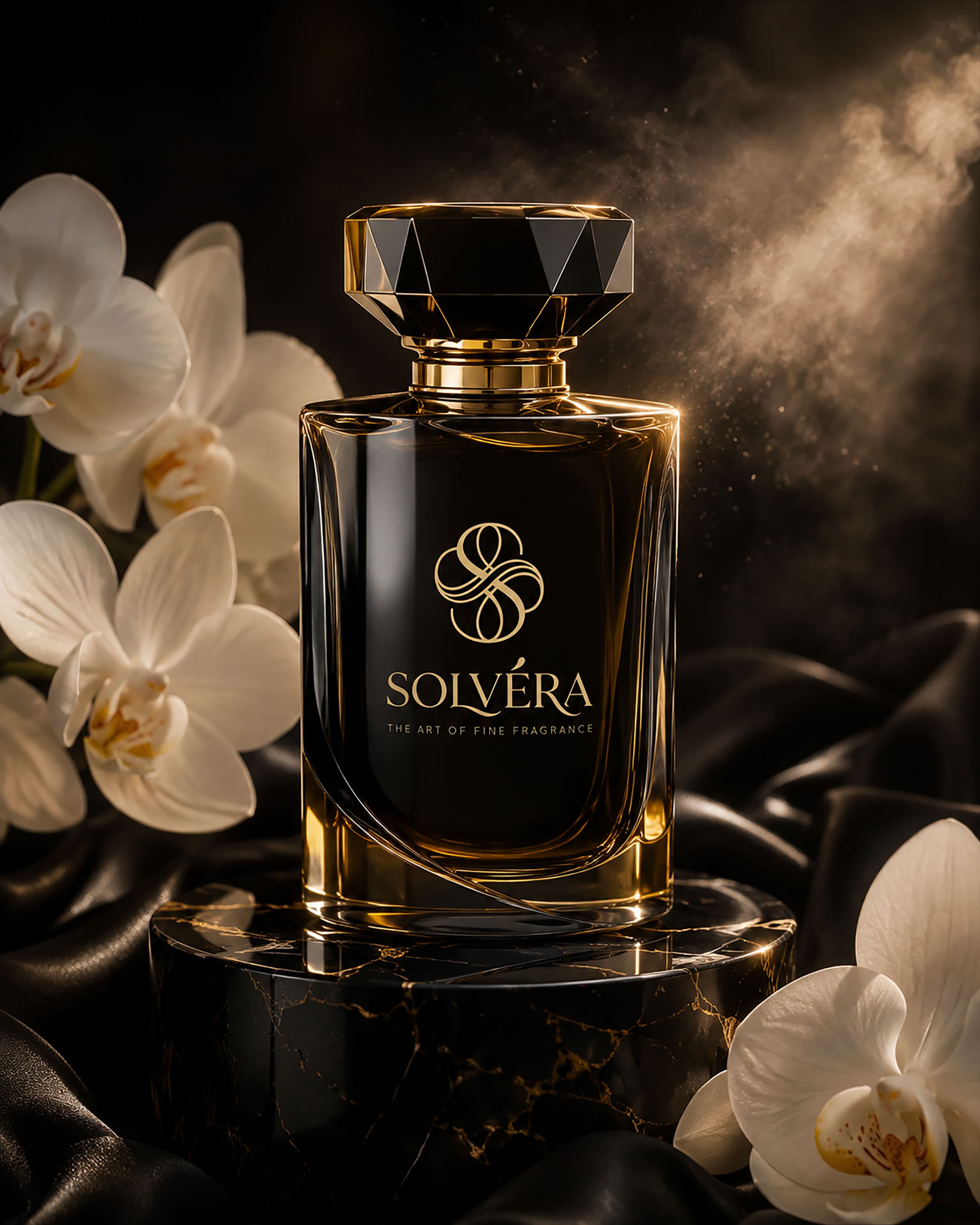 SOLVÉRA brand identity application